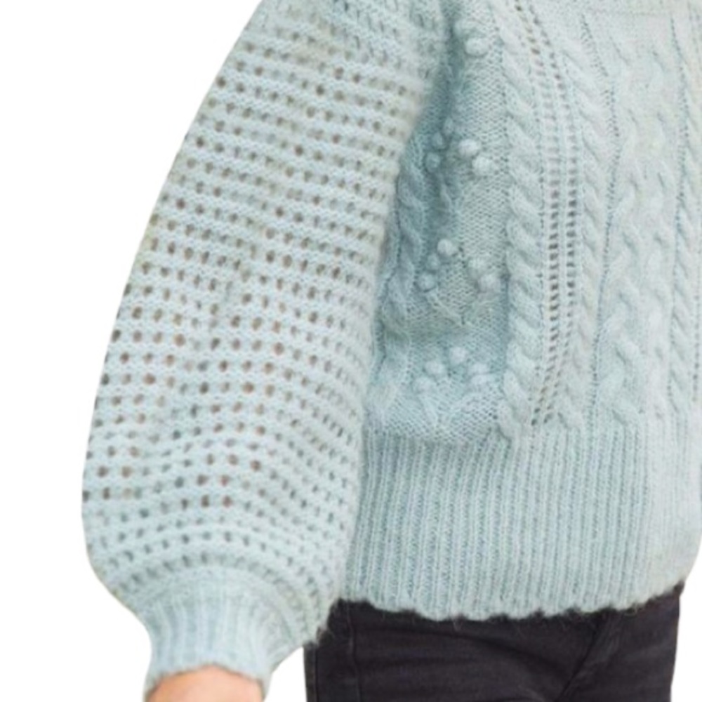 LoveShackFancy Vyoma alpaca blend sweater - Picture 4 of 11
